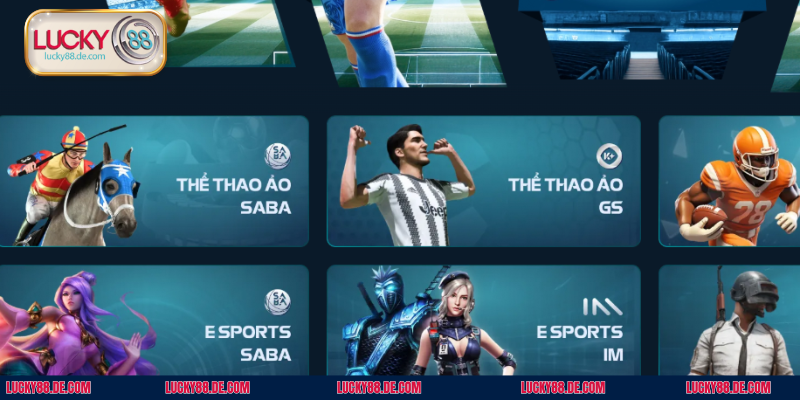 Đa siêu phẩm game thể thao Lucky88 online hấp dẫn top đầu